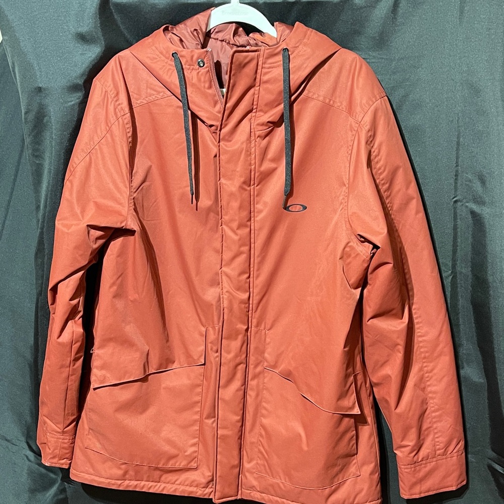 Oakley Men's Burnt Orange Performance Jacket